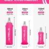 Folding Soft Flask Portable Collapsible Running Lightweight Water Bottle for Outdoor…