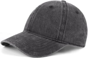 Zylioo Small Size Washed Baseball Cap,Petite Denim Sports Cap,Adjustable Little Fade…