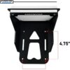Aluminium Transom Trolling Motor Mount for Kayaks,Trolling Motor Transom Mount, Kayak…
