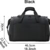 Gym Bag for Men with Shoe Compartment  Small Sports Duffle Bag, Lightweight…