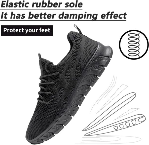 Men’s Shoes Running Road Walking Sneakers Sports Athletic Workout Gym Shoes Casual…
