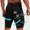 5 or 1 Pack Compression Shorts Men Spandex Sport Shorts Athletic Workout Running…