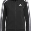 adidas Women’s Essentials Warm-Up Slim 3-Stripes Track Top