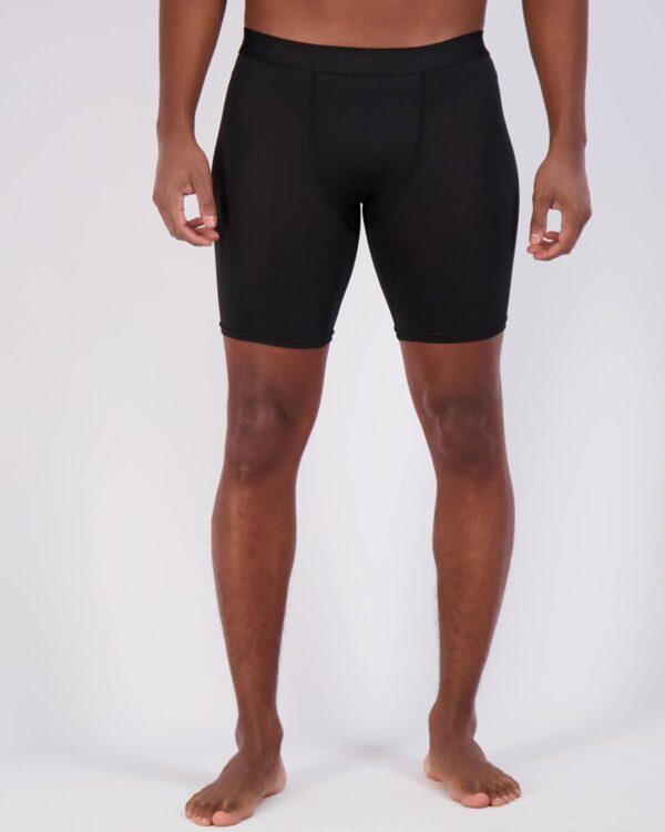 Real Essentials 5 Pack: Mens Compression Shorts – Quick Dry Performance Active…