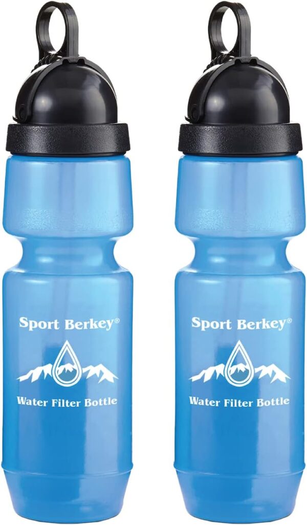 Berkey Sport Filtered Water Bottle BPA Free Portable 22oz New 2018 Model