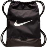Nike Brasilia Training Gymsack, Drawstring Backpack with Zipper Pocket and...