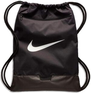 Nike Brasilia Training Gymsack, Drawstring Backpack with Zipper Pocket and…