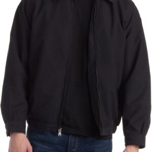 Perry Ellis Mens Golf Jacket – Lightweight Microfiber Windbreaker Full Zip…