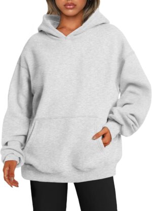 EFAN Womens Hoodies Oversized Sweatshirts Pullover Fleece Sweaters Long Sleeve Winter…