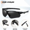 FAGUMA Polarized Sports Sunglasses for Men Women Fishing Cycling Running Golf…