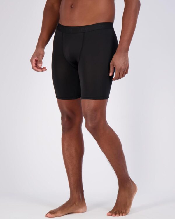 Real Essentials 5 Pack: Mens Compression Shorts – Quick Dry Performance Active…