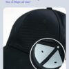 Gelante Adult Plain Baseball Cap Hat Classic Adjustable Size for All Seasons