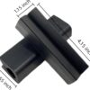 1H03 Transom Rubber Support and Motor Lock for Boat Outboards and Stern Drives with 3…