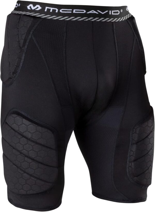 McDavid Football Girdle for Men – Durable & Breathable 5-Pad Girdle with Hard-Shell…