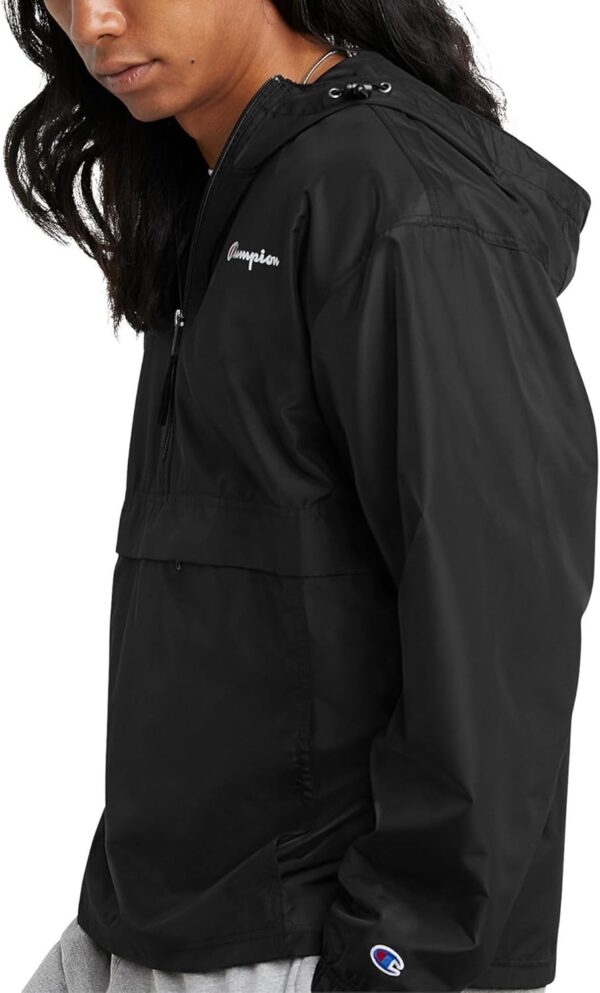 Champion Men’s Jacket, Stadium Packable Wind and Water Resistant Jacket (Reg. Or Big &…