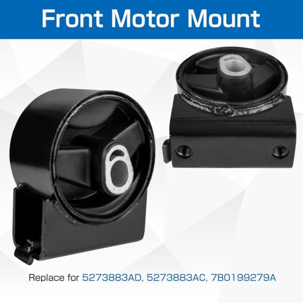 Engine Motor & Trans Mount Kit Compatible with Chrysler Town & Country | Dodge Grand…