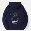 SOLY HUX Hoodies for Men Graphic Letter Print Oversized Sweatshirt Drop Shoulder Long…