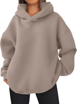 EFAN Womens Oversized Hoodies Sweatshirts Fleece Hooded Pullover Tops Sweaters Casual…