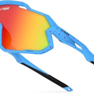 X-TIGER Kids Sunglasses Polarized Youth Baseball Sunglasses for 8-14 boys girls UV400…