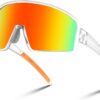 FEISEDY Polarized Sports Sunglasses for Men Women Youth Cycling Glasses Baseball...