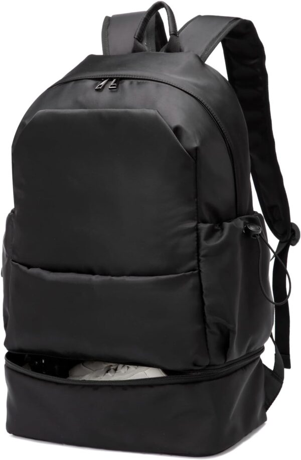 seyfocnia Gym Backpack for Men,Waterproof Travel Backpack With Shoe…