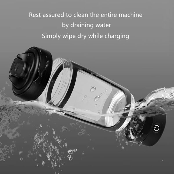 electric protein shaker bottle, Removable electric shaker bottle with USB electric…
