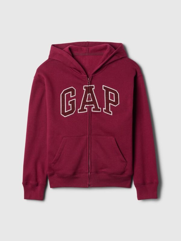 GAP Boys’ Heritage Logo Full Zip Fleece Goodie