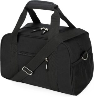 Small Gym Bag 14 inch, Mini Duffel Bag for Women & Men, Carry On Lightweight…