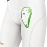 Shock Doctor Compression Shorts with Protective Bio-Flex Cup, Moisture Wicking Vented...