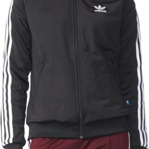 adidas Originals Women’s Superstar Track, Black/White, X-Small