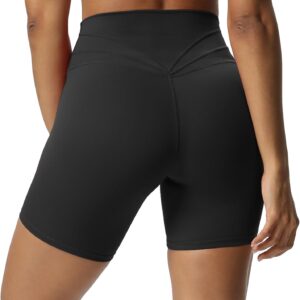 Aoxjox Trinity Workout Biker Shorts for Women Tummy Control High Waisted Exercise…