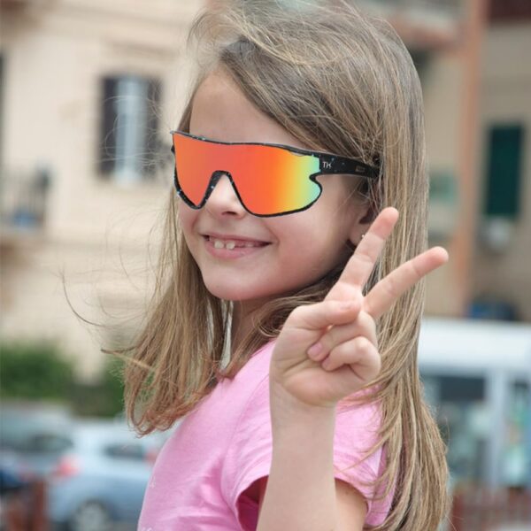 Kids Youth Sunglasses, Polarized Baseball Sunglasses for Age 6-16, Baseball…