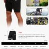 5 or 1 Pack Compression Shorts Men Spandex Sport Shorts Athletic Workout Running…