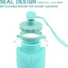 Collapsible Water Bottles, Silicone Foldable Portable Water Bottle 610ml, Lightweight…