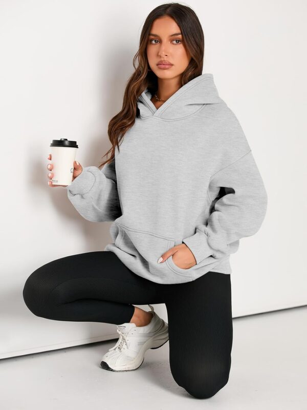 EFAN Womens Hoodies Oversized Sweatshirts Pullover Fleece Sweaters Long Sleeve Winter…