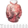 Animal White Fox On Cherry Flowers Adult Hoodies Casual Sweatshirt Long Sleeve…