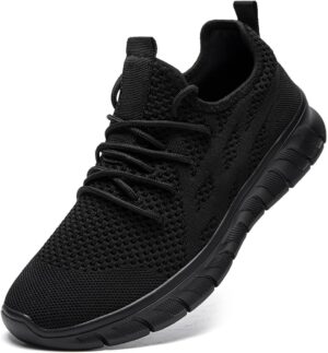 Men’s Shoes Running Road Walking Sneakers Sports Athletic Workout Gym Shoes Casual…