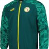 PUMA Senegal Pre-Match Track Jacket 22 (US, Alpha, Small, Regular, Regular, Green)