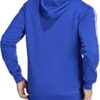 adidas Men’s Essentials 3-stripes Fleece Full-zip Hoodie