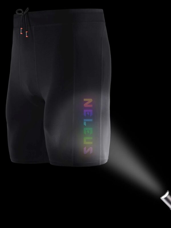 NELEUS Men’s 3 Pack Running Compression Shorts with Pockets