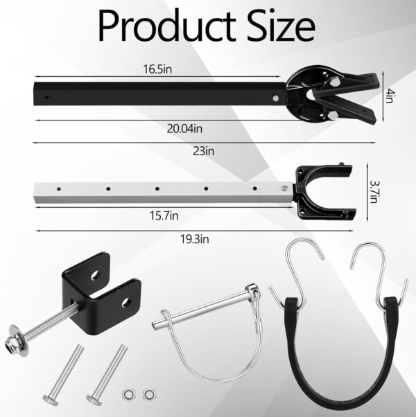 Gisafai SP-400-RB Adjustable Transom Saver from 23 to 35 Inches Boat Motor Transom…