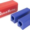 Single Ram Boat Transom Support Saver with 2 Pcs Trailering Motor Locks for Marine…