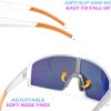 FEISEDY Polarized Sports Sunglasses for Men Women Youth Cycling Glasses Baseball…
