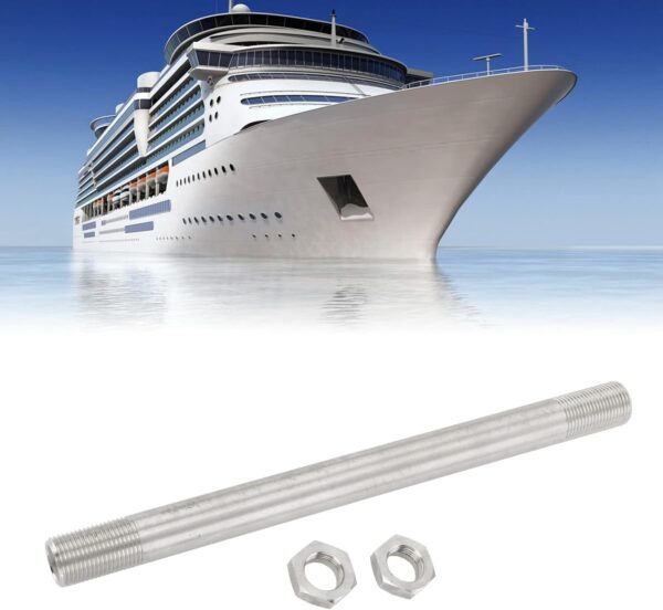 Outboard Motor Clamp Bracket,Outboard Motor Double Ended Screw Nut for Outboard Motor…