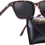 CARFIA Polarized Men's Sunglasses UV400 Protection for Driving Fishing Hiking Golf...