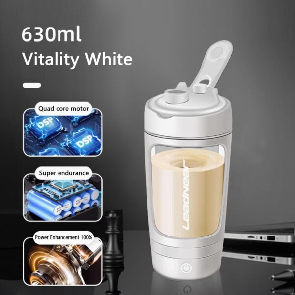 electric protein shaker bottle, Removable electric shaker bottle with USB electric…