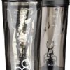 Electric Shaker Bottle 20oz: Automatic Clump-free Nutrition Powder Vortex Blender Cup...