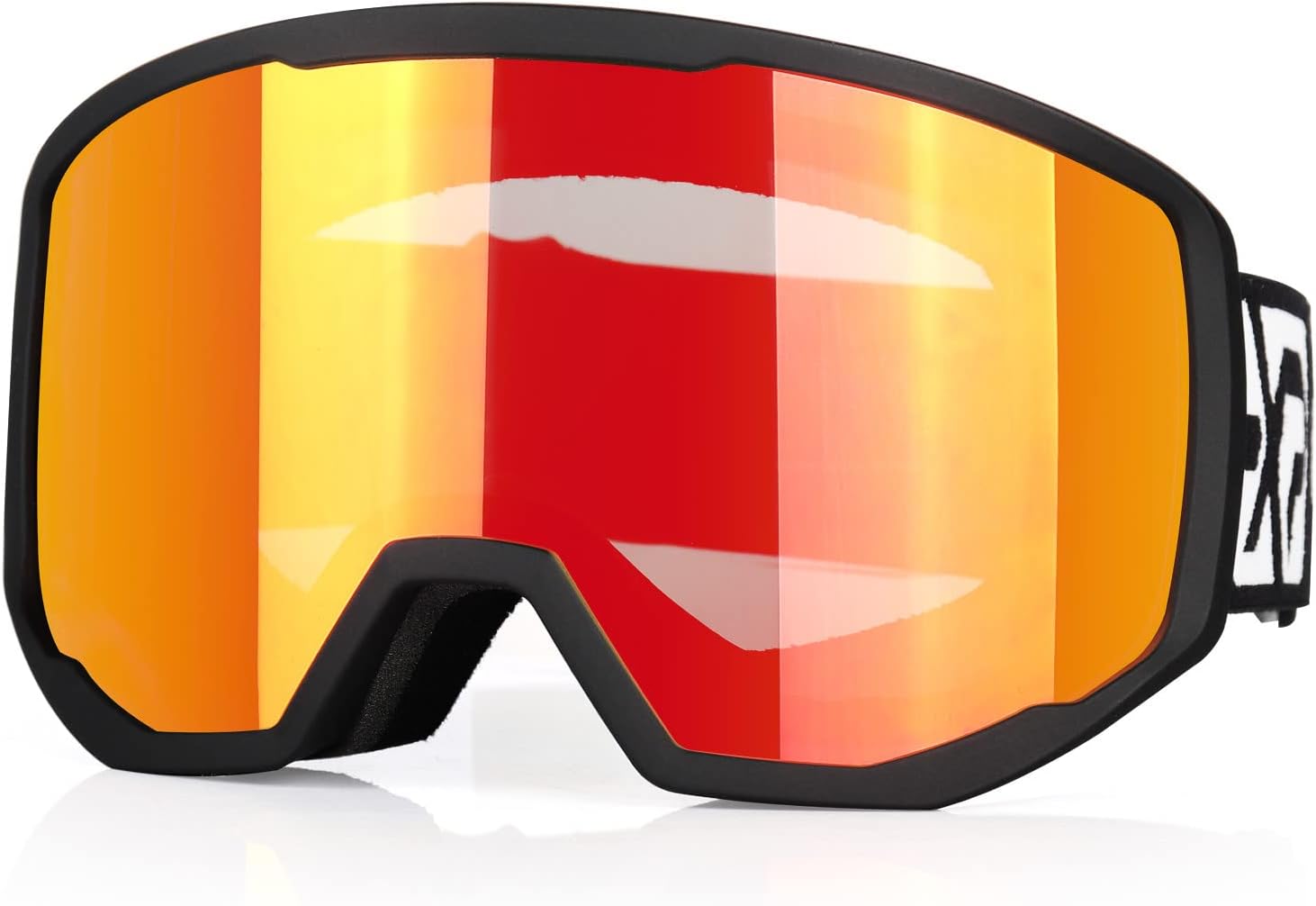 EXP VISION Ski/Snowboard Goggles for Men Women, OTG Snow Goggles Anti Fog UV Protection