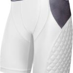 KOOPOW Adult Padded Sliding Shorts Men Slider Shorts Sliding Pads with Cup Pocket for...