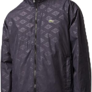 Lacoste Men’s Monogram Print Track Jacket